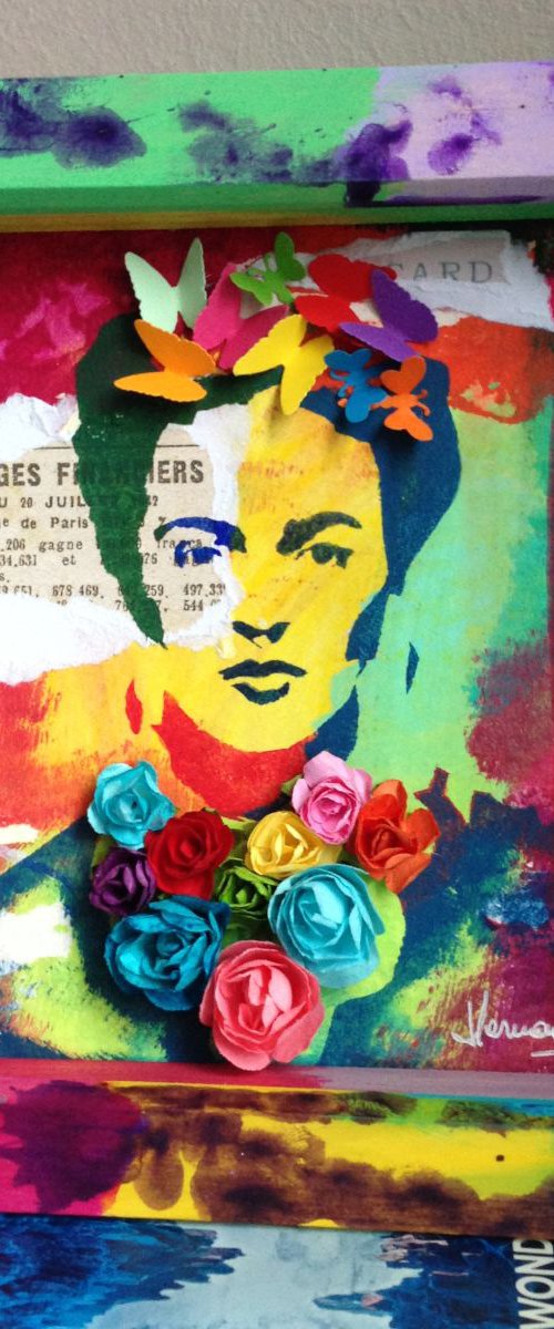 The colours of Frida by Hernan Reinoso