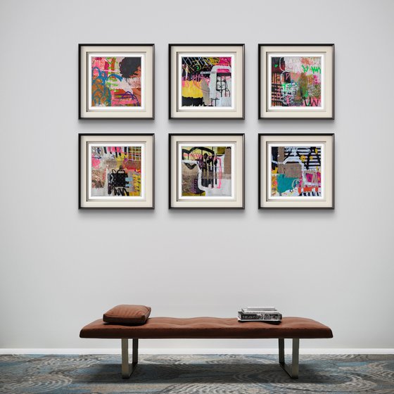 Untitled 1067- set of 6