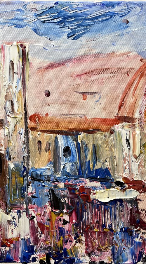 Florence abstract impressionistic by Altin Furxhi