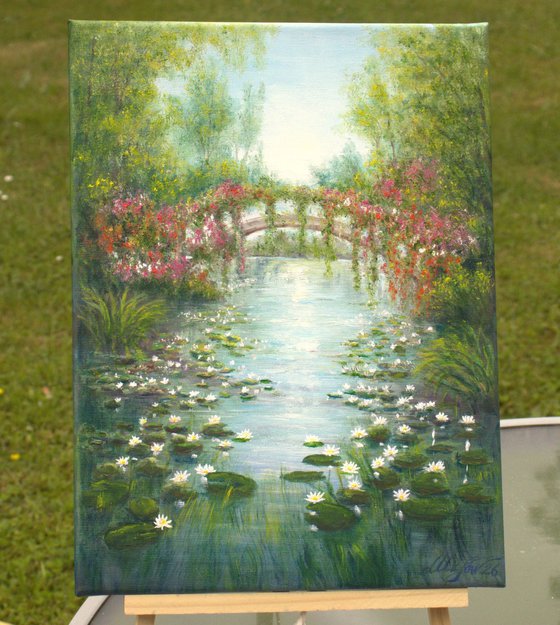 Water lily pond
