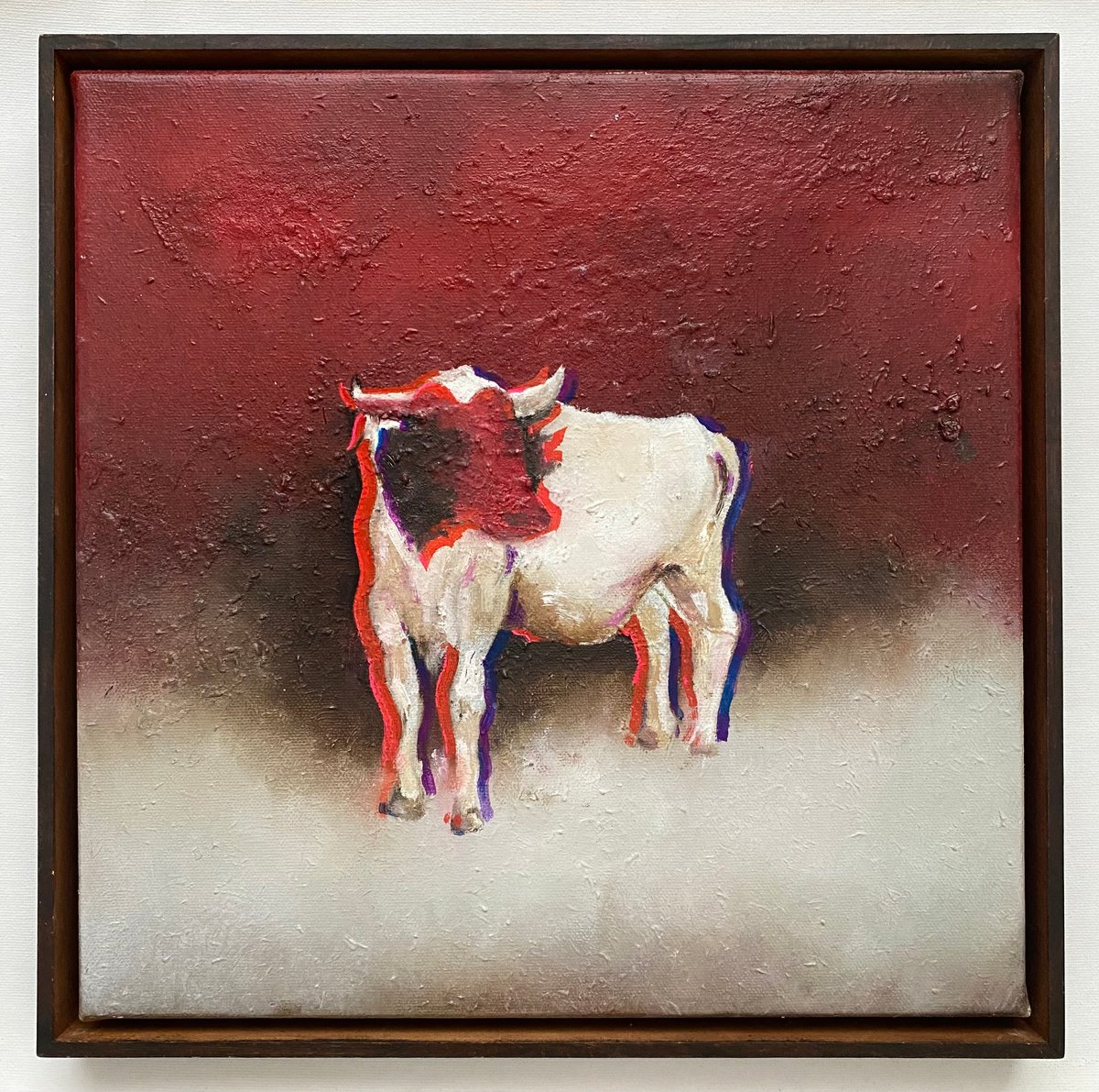 Glitch bull (2024) by Elena Troyanskaya