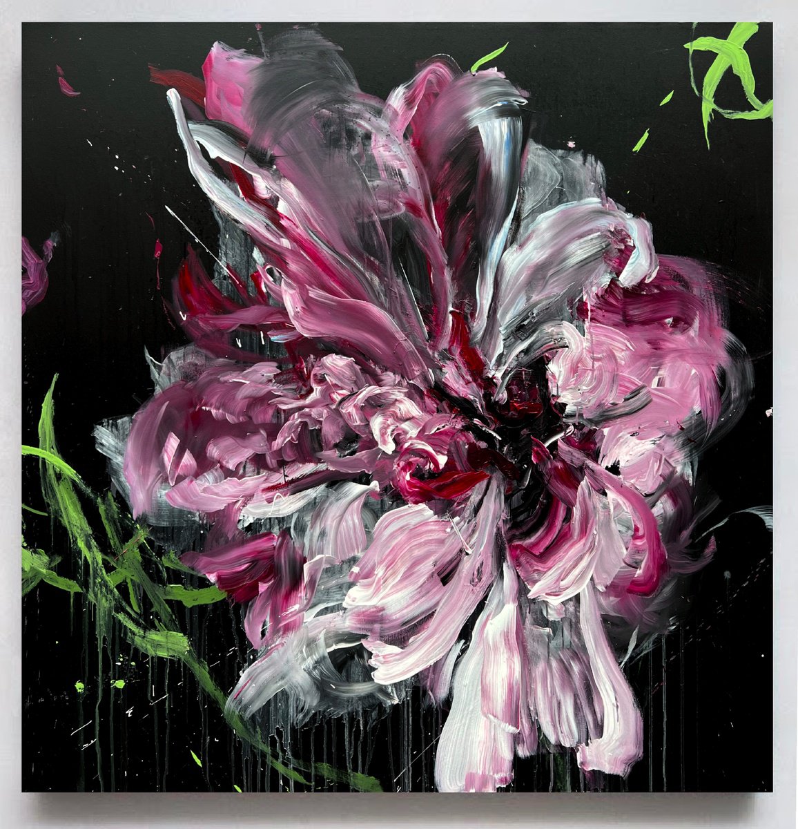 Pink flower 23 by Rosi Roys