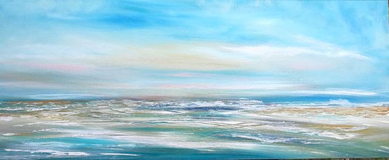 Freedom of the Surf - Large, Wave Art, Seascape,