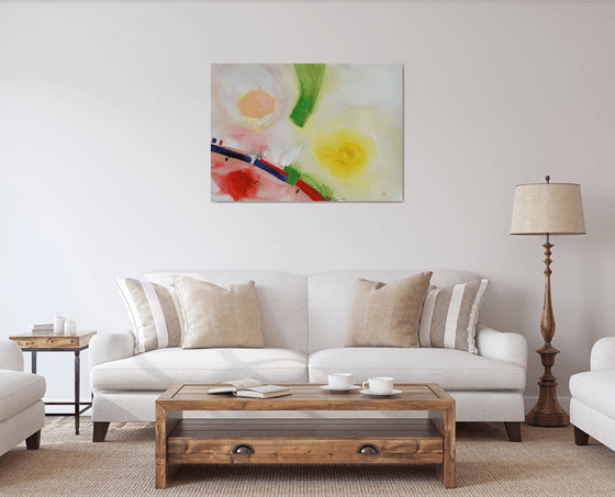 Summer Landscape in My Room ~104x75cm/41x29.5in