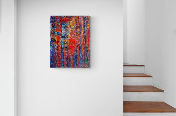 60x80cm | 23.5x31.5″ Original abstract painting Canvas oil artwork Modern art