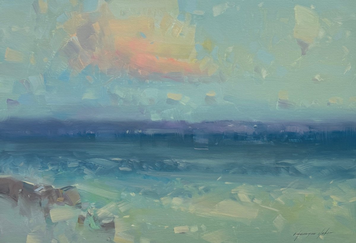 Coastal By Vahe Yeremyan, 32 X 22, Artwork For Sale On Artfinder