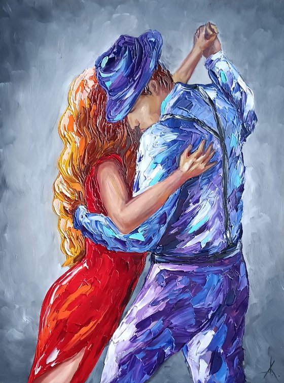 Tango - oil painting