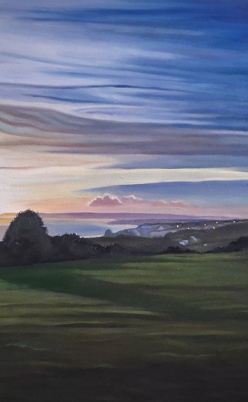 East Hill, Dusk by Lisa Punter