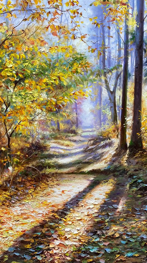 Jungle autumn by Farzaneh Maddahi