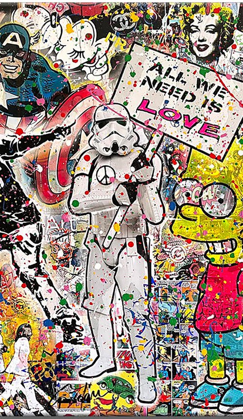Love is Art by Gardani Art