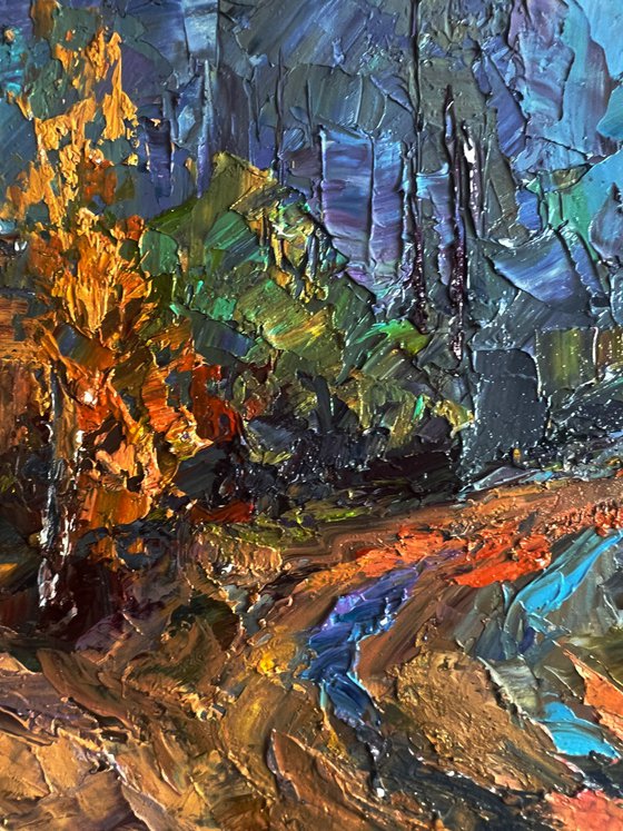 Road to the Autumn Forest