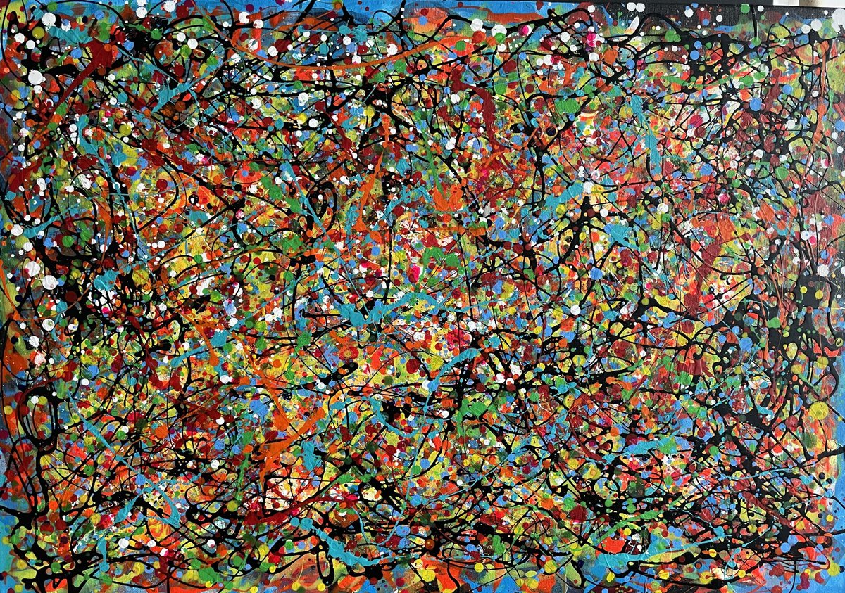 Blue Darkness Of Passion By Juan Jose Garay, 39 X 28, Artwork For Sale On Artfinder