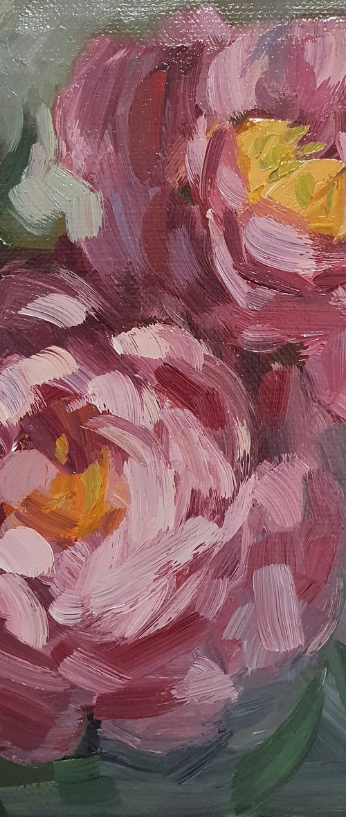 Still-life "Peonies" by Olena Kolotova