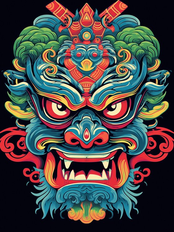 Asian mask I