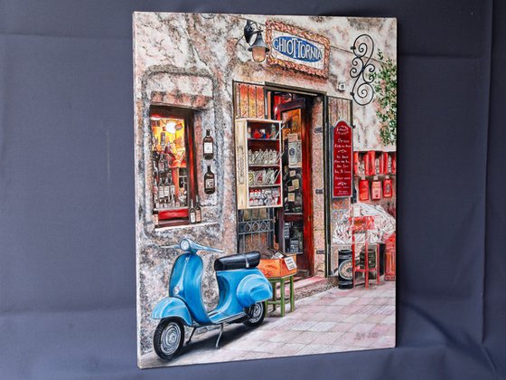 ITALIAN GOODIES by Vera Melnyk (Holidays in Italy, Modern Home Decor, Wall art, Art for sale)