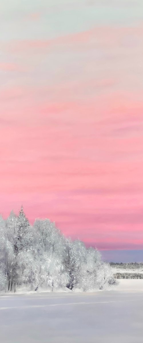 Serenity. Winter Landscape by Alla Kallass
