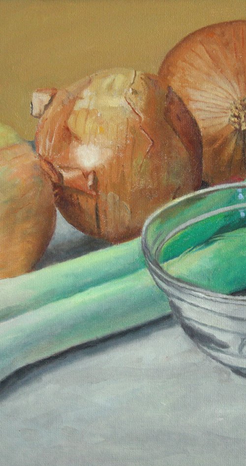 Leeks and Onions by Douglas Newton