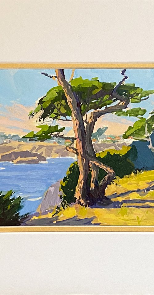 View Of Mendocino landscape by Tatyana Fogarty