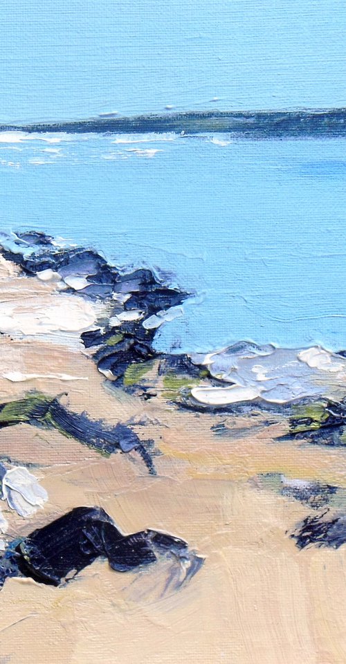 Sand and Blue Water I by Ben McLeod