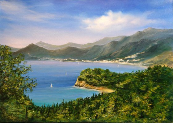 Montenegro - Seascape painting, landscape painting