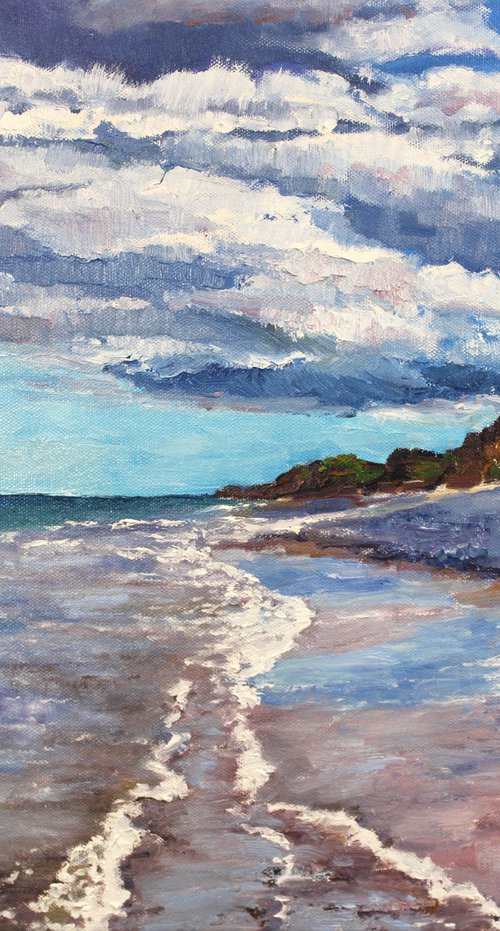 Sheringham Beach by Zoe Elizabeth Norman