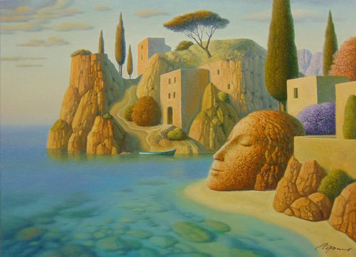 Calm at the Green Bay by Evgeni Gordiets