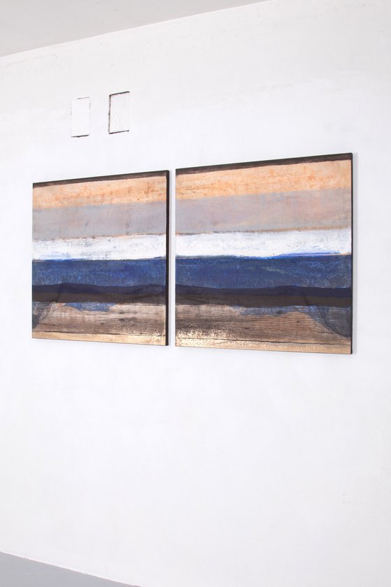 No. 23-36 (170 x 85 cm ) Diptych