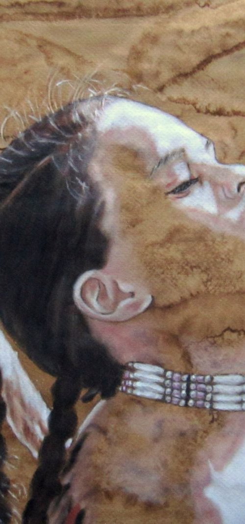 "Il Grande Spirito parla al mio cuore" by Monika Rembowska