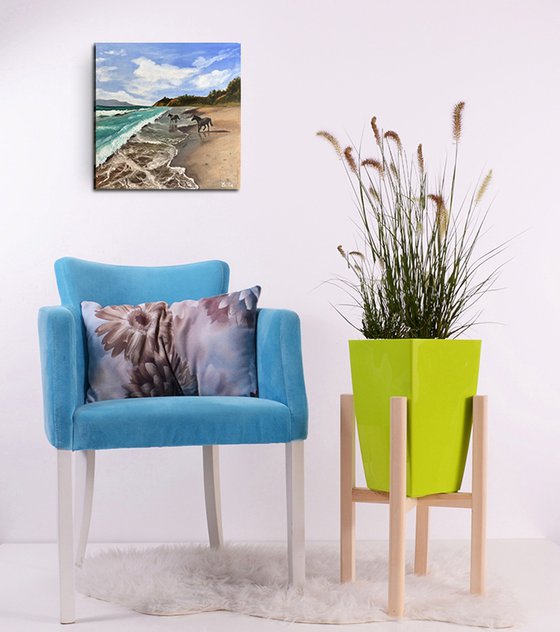 Beach Horses II