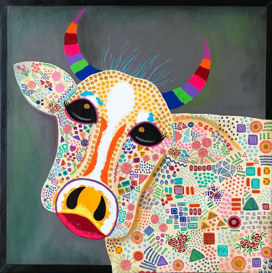 Humma Cow !! Pop Art !!