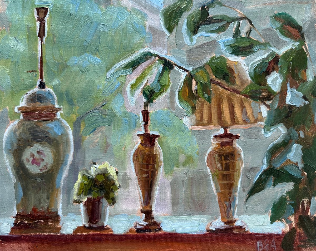 Chinese lamps by Anna Bogushevskaya