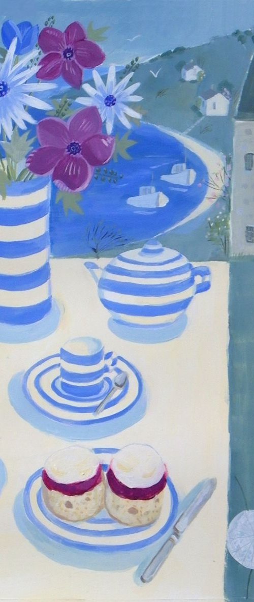 Cornish Tea by Mary Stubberfield