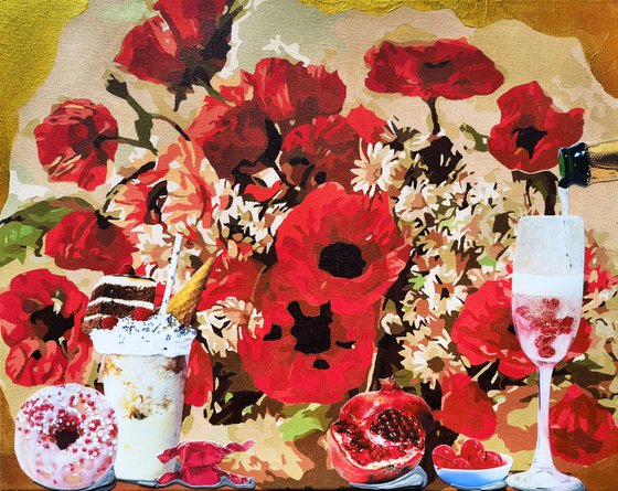 Breakfast for a beautiful woman