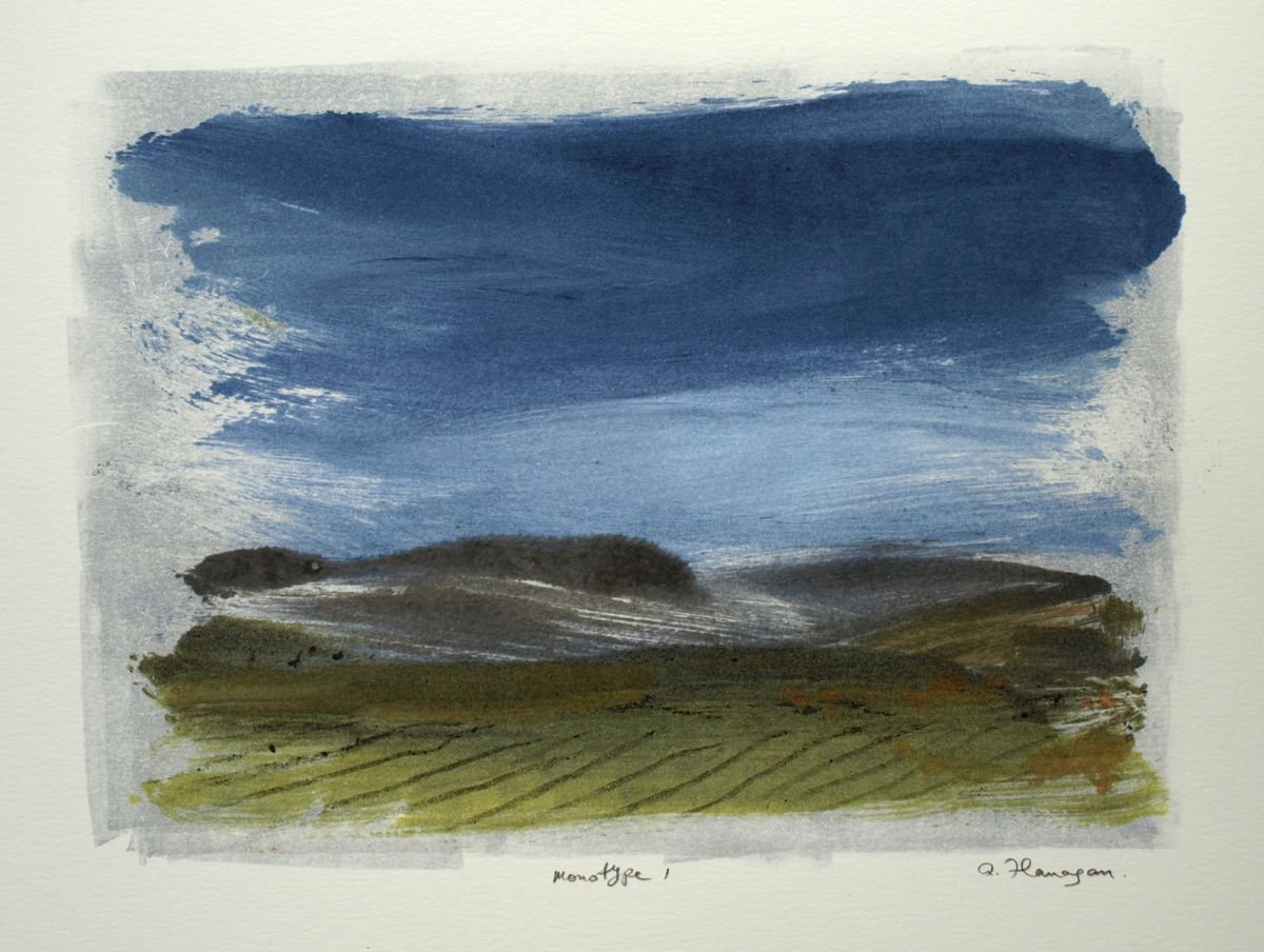 Monotype 1 by Aidan Flanagan Irish Landscapes