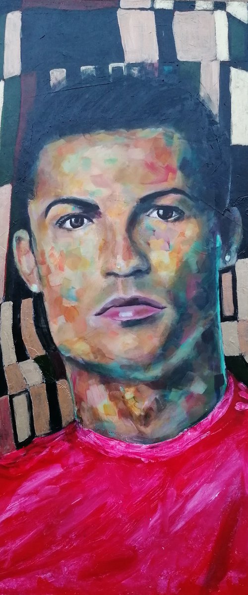Cristiano Ronaldo by Louisa Corr
