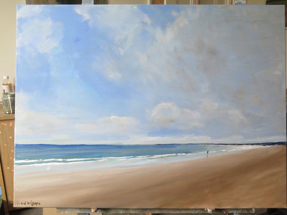 Bridlington Beach, April 23