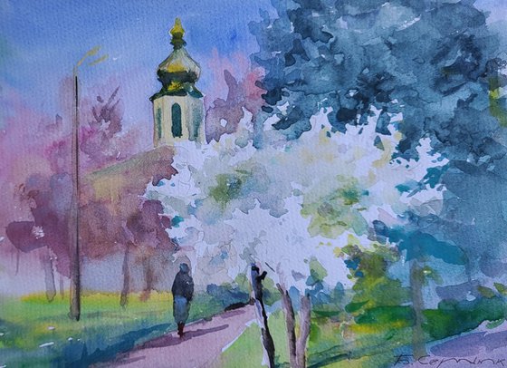 The ringing of spring bells