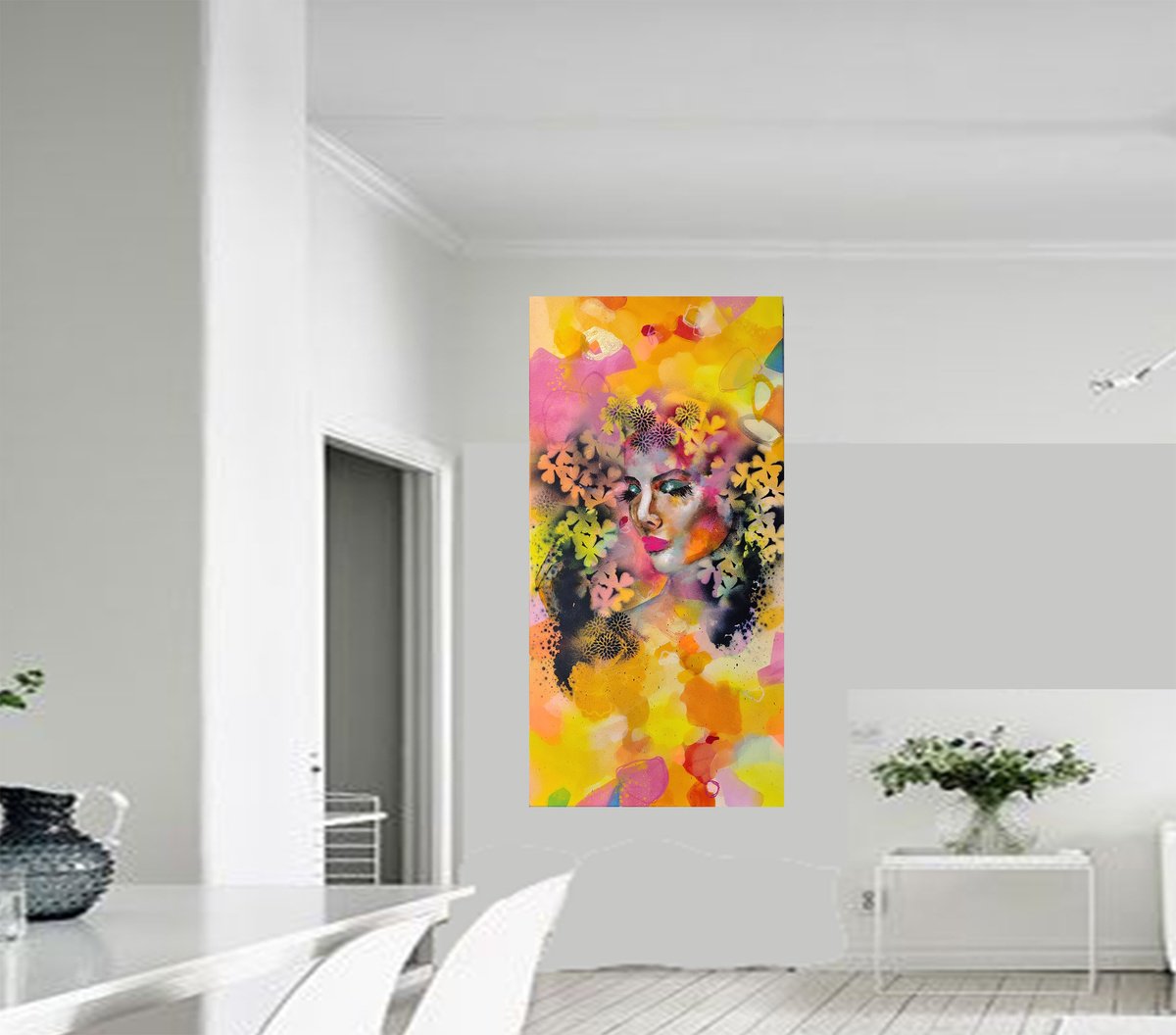 Paradox Of Strength And Gentleness By Susan Wooler, 20 X 39, Artwork For Sale On Artfinder