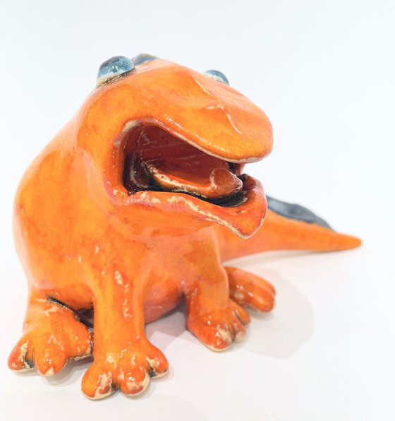 Orange Lovely Dragon