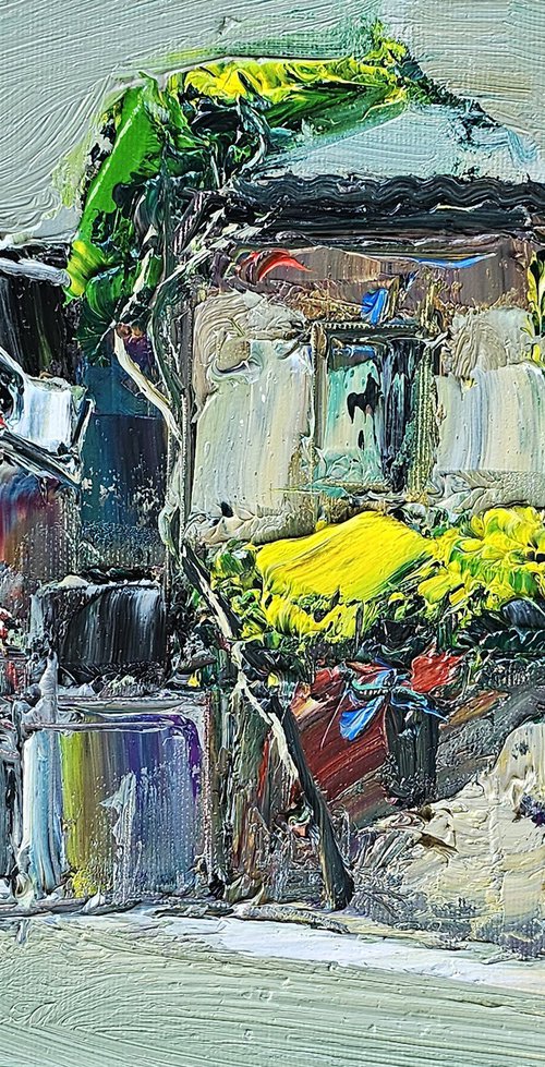 Colorful Courtyard by Vlas Ayvazyan