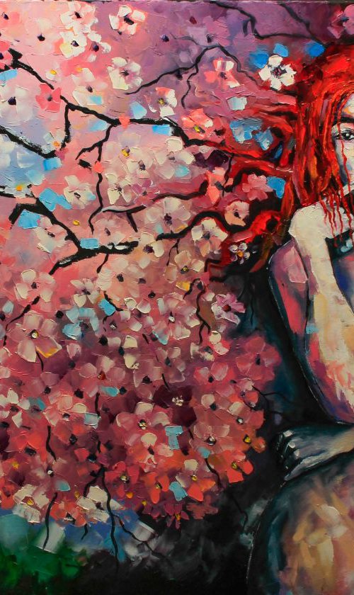 Virginity of sakura. Youth and innocence by Ihor Bychkivskyy