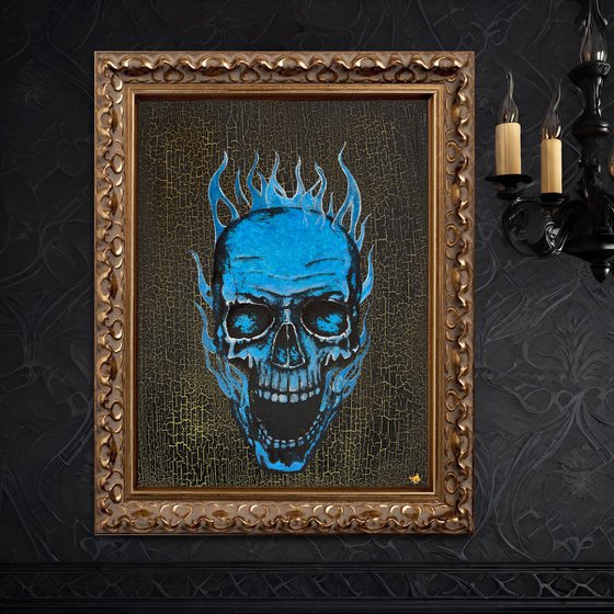 Blue Skull