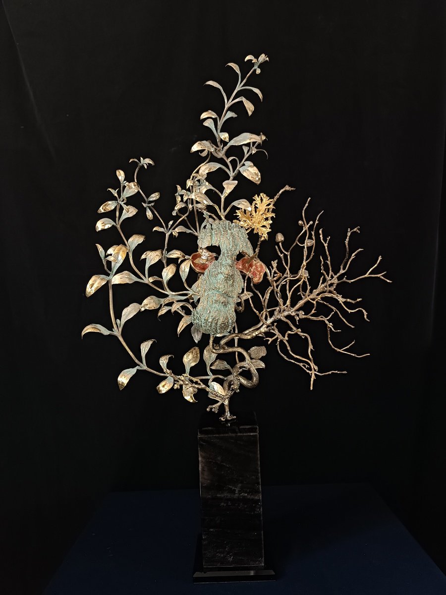 Surrealistic Portrait Bronze Sculpture By Karen Terzyan, 10 X 15", The Goddess Of Dreams, Original Artwork