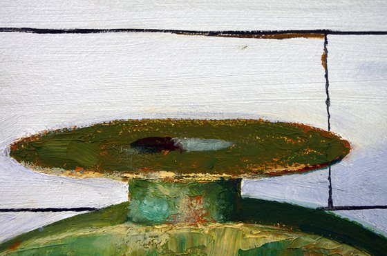 PAPIER-MACHE POT