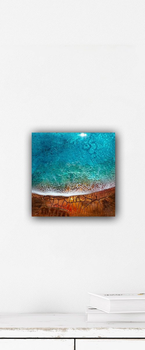 Turquoise Breaker by Ana Hefco
