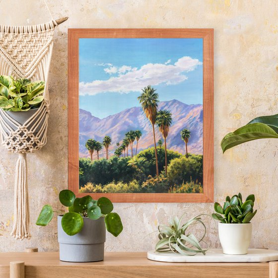 Palm Springs desert mountains