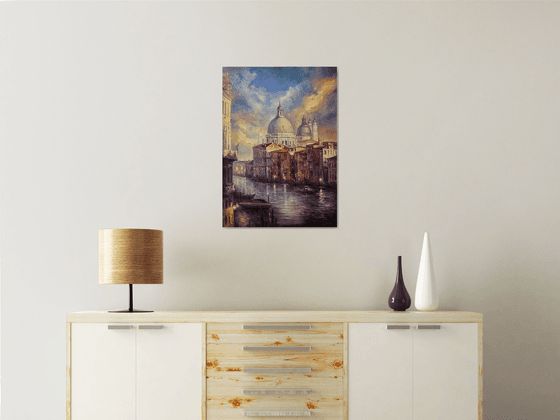 "Venice"original oil painting