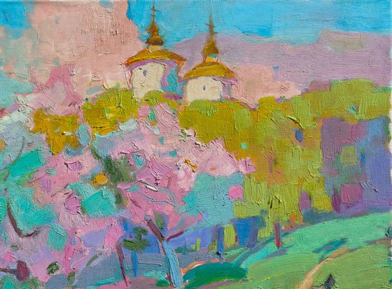 Church in Spring