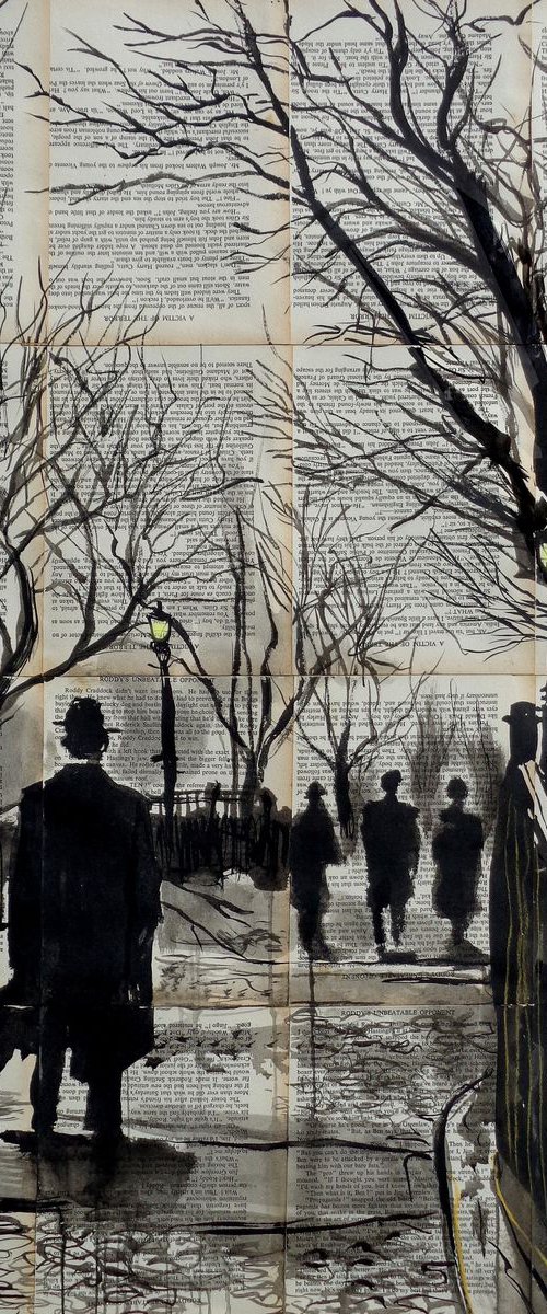 MORNING WALK by Loui Jover