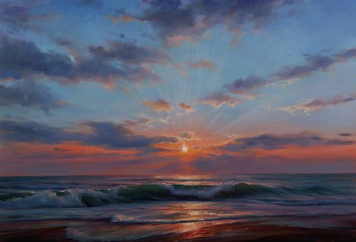 "Morning at sea" by Gennady Vylusk